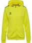 Preview: Damen Hummel Authentic Zip Hoodie - Blazing yellow